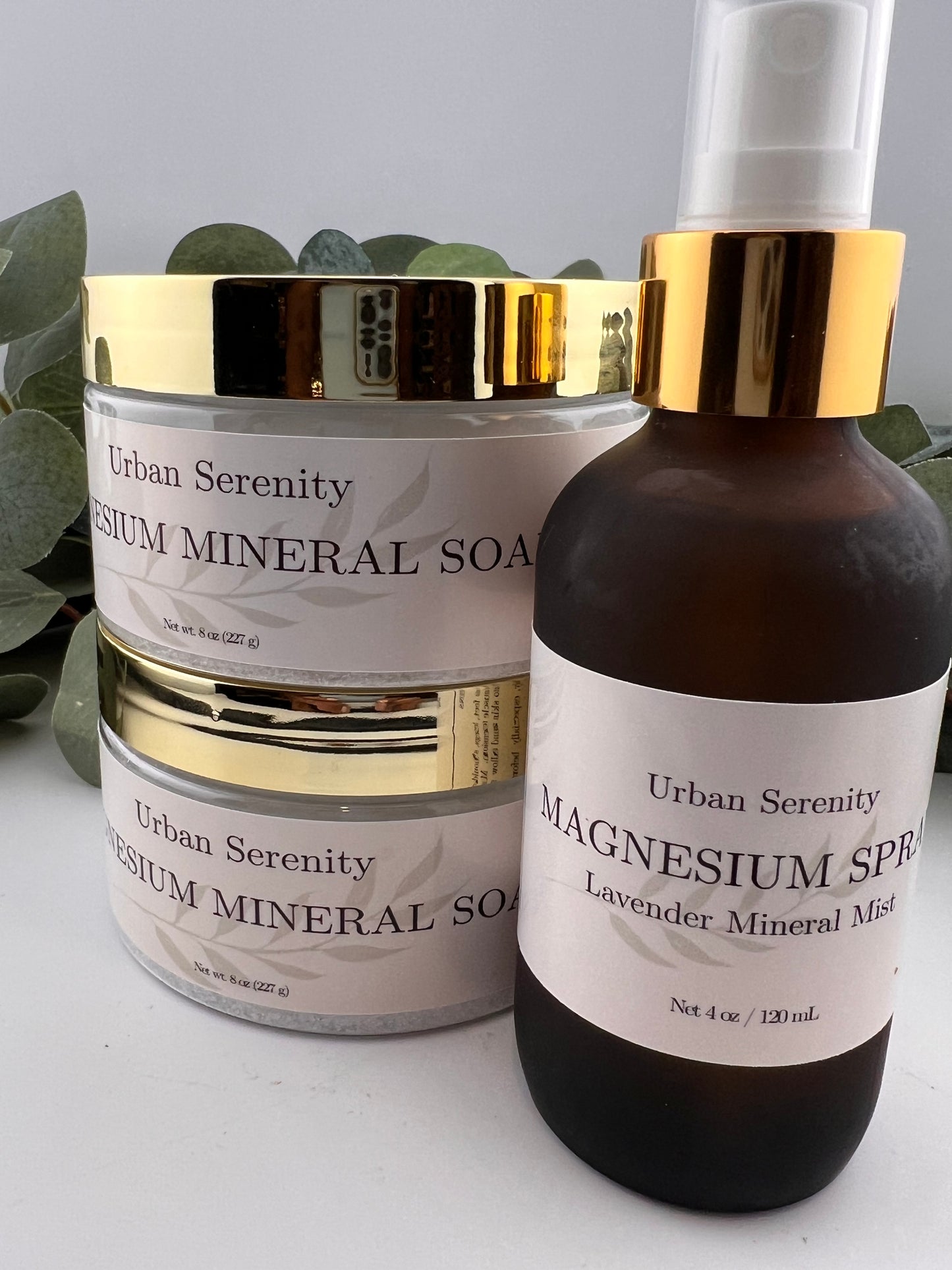 Urban Serenity Magnesium Spray (Support Deep Relaxation, Muscle Comfort & Nightly Nervous System Restoration)