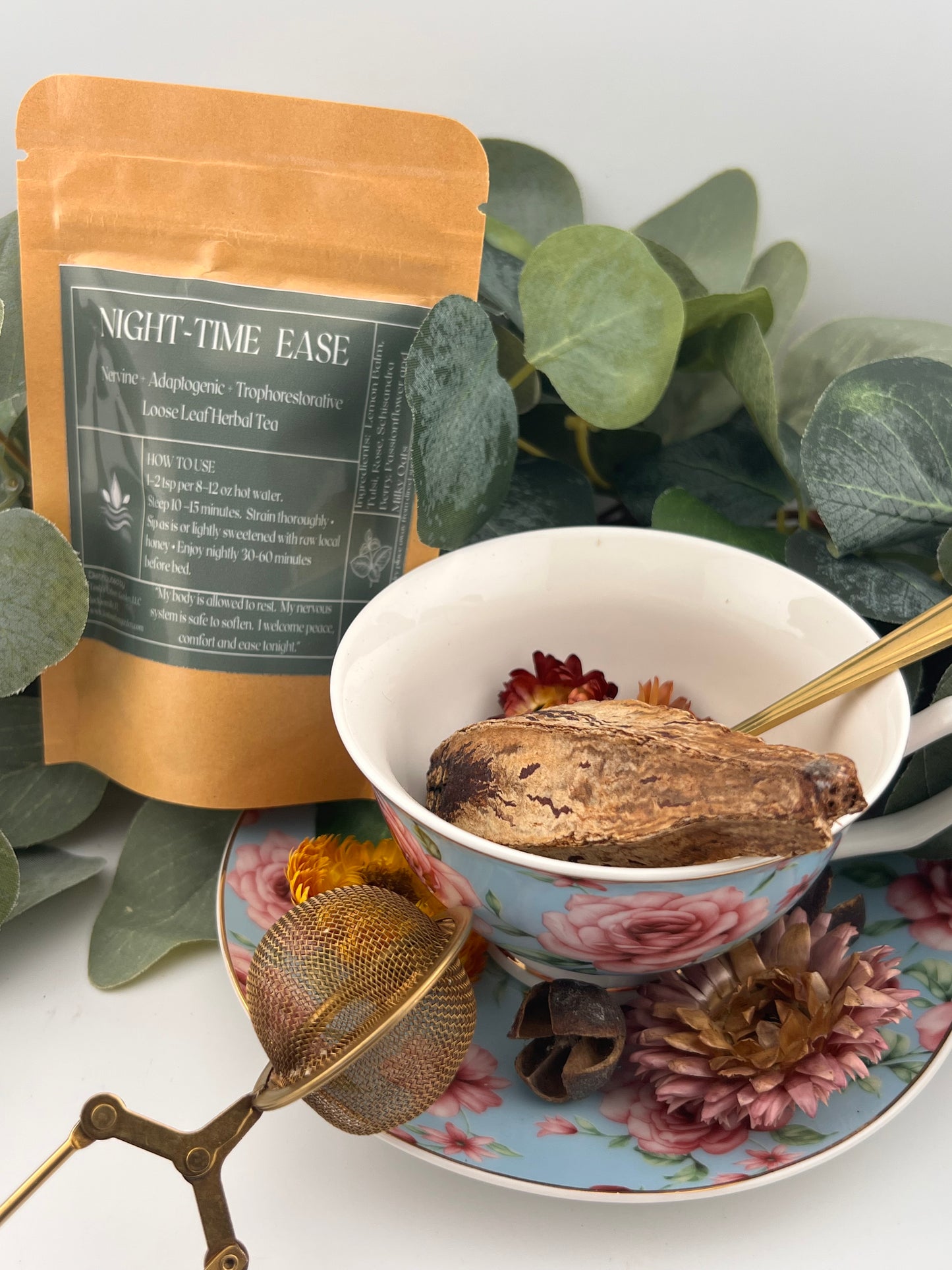 Night-Time Ease (Calming Nervous System, Softens Emotional Tension & Encourages Peaceful Transition Toward Rest)