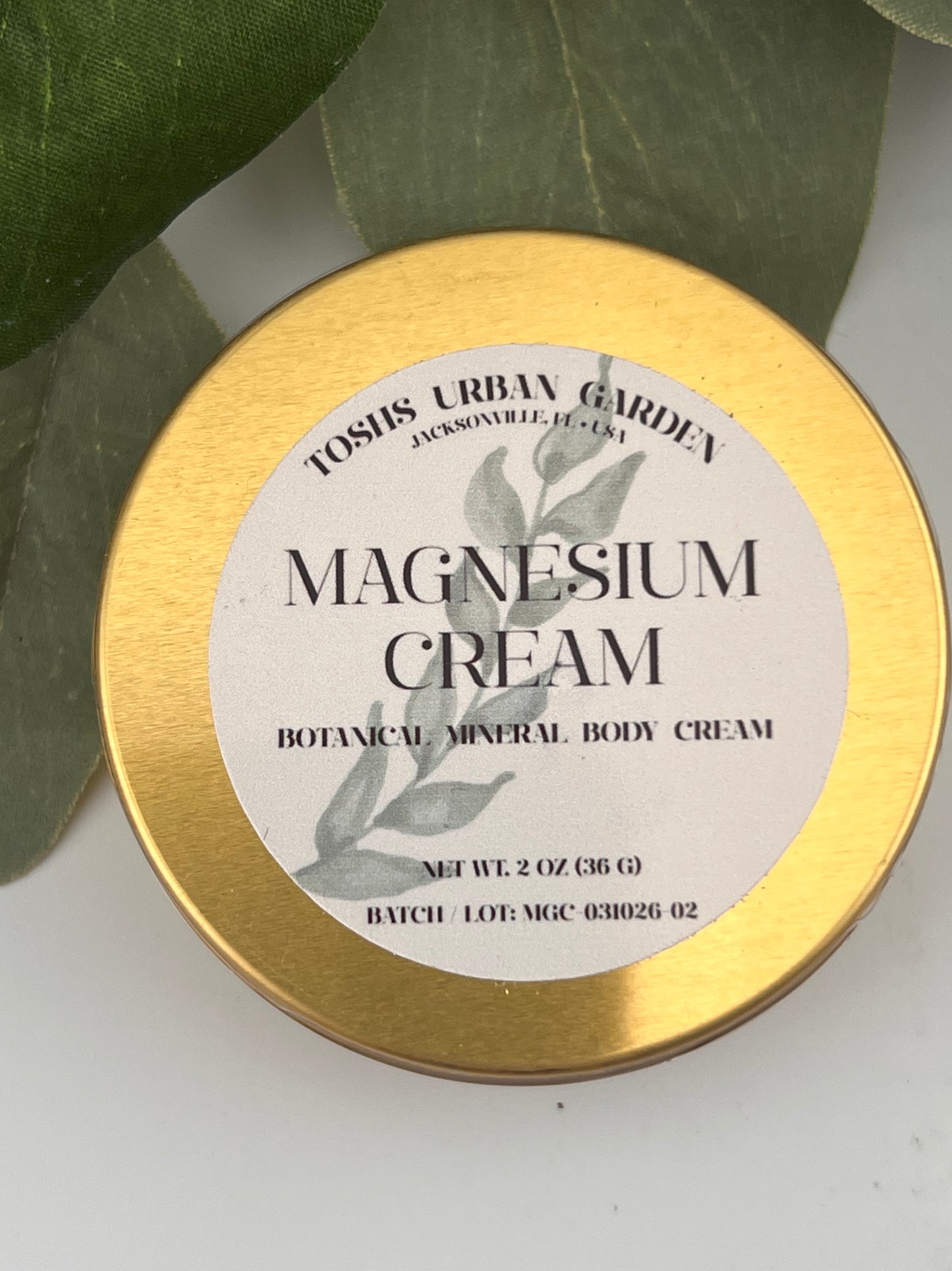 Magnesium Cream (Nourishing Skin Softening Cream)