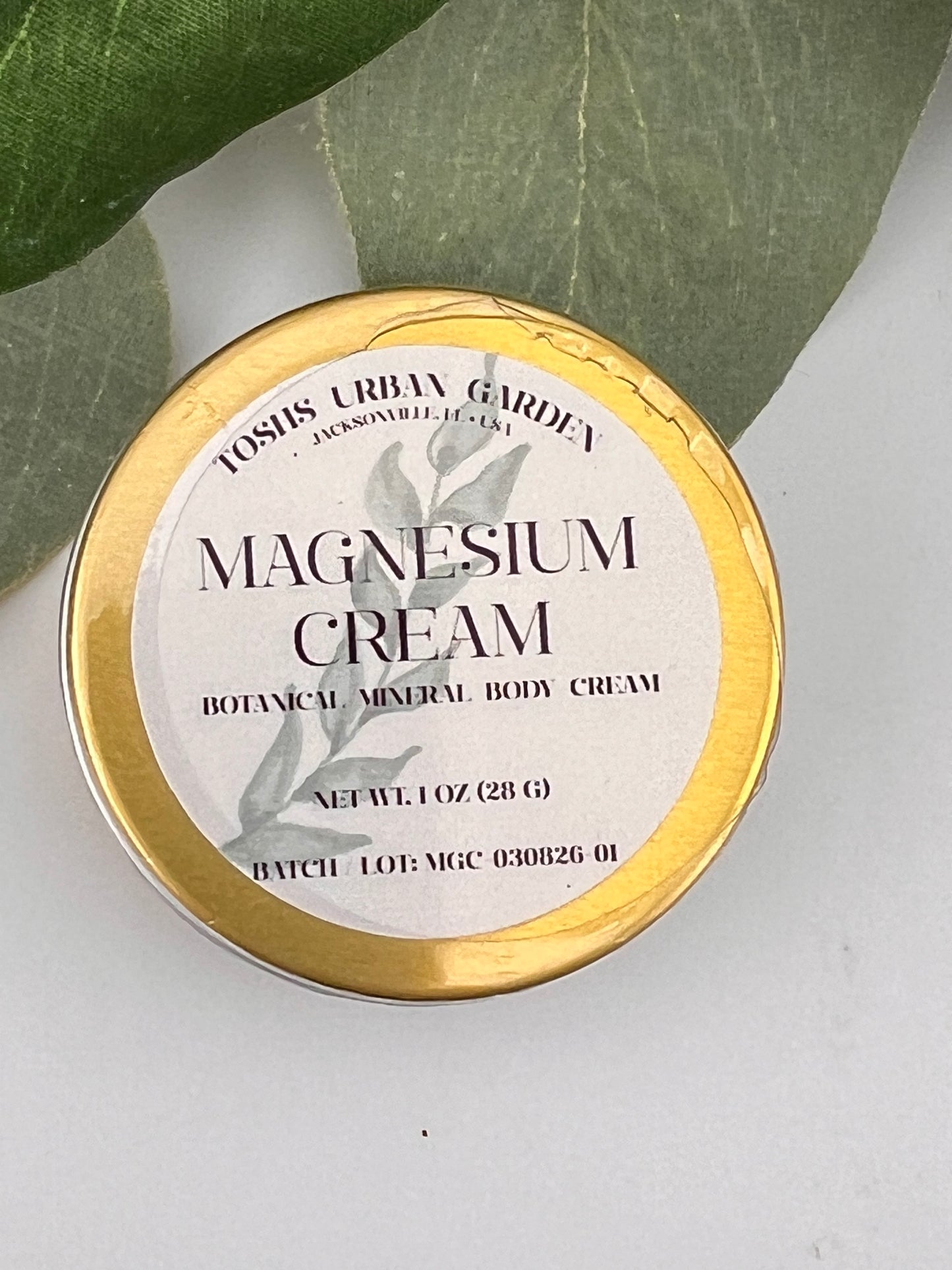 Magnesium Cream (Nourishing Skin Softening Cream)